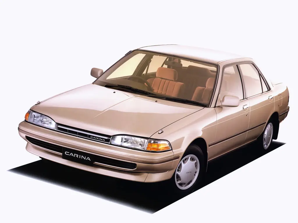 Toyota Carina (AT170, AT171, ST170, CT170) 5 поколение, седан (05.1988 - 07.1990)